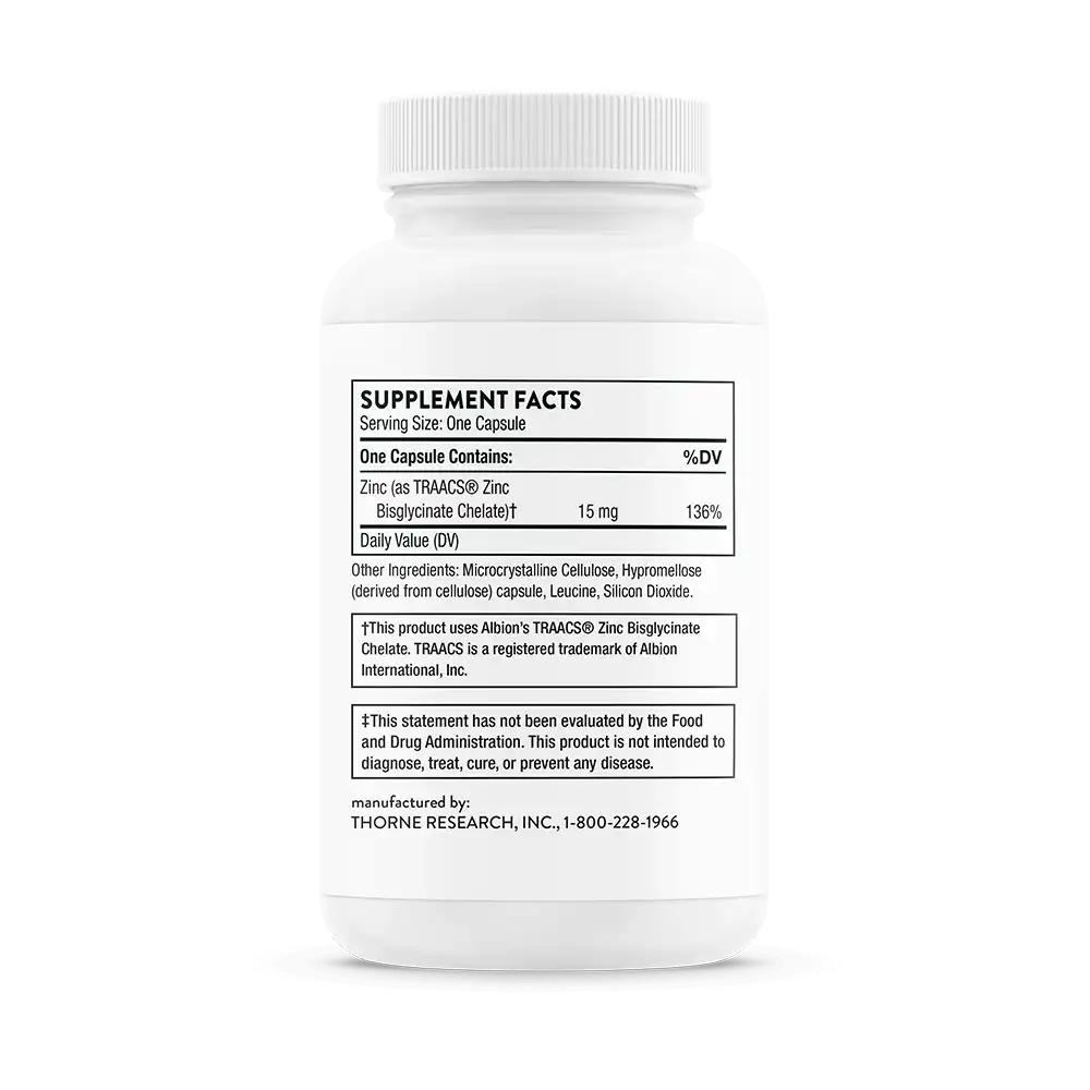 Zinc Bisglycinate 15 mg
