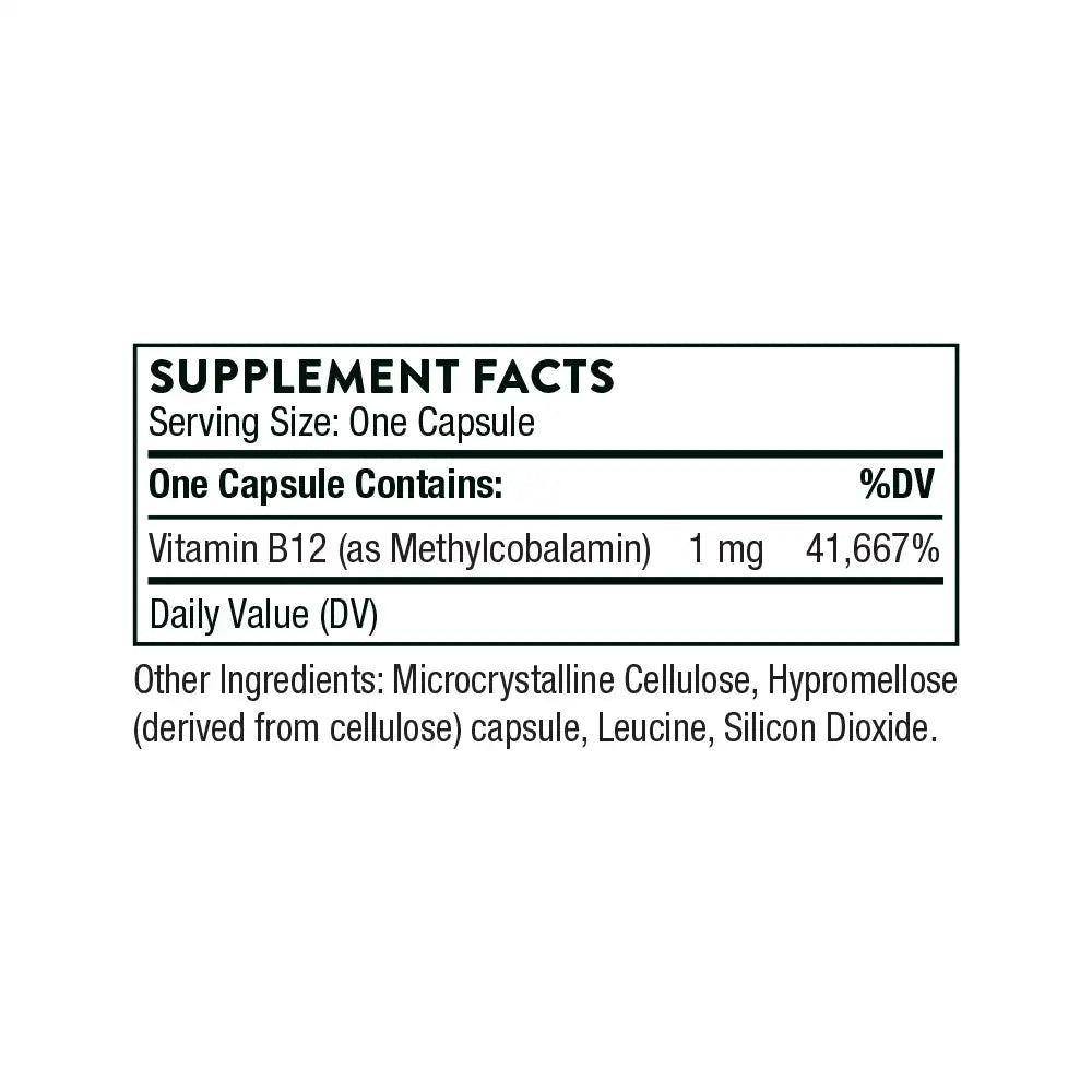 Vitamin B12 - 60 Servings