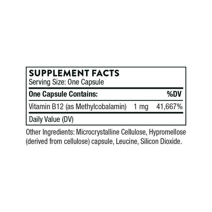 Vitamin B12 - 60 Servings