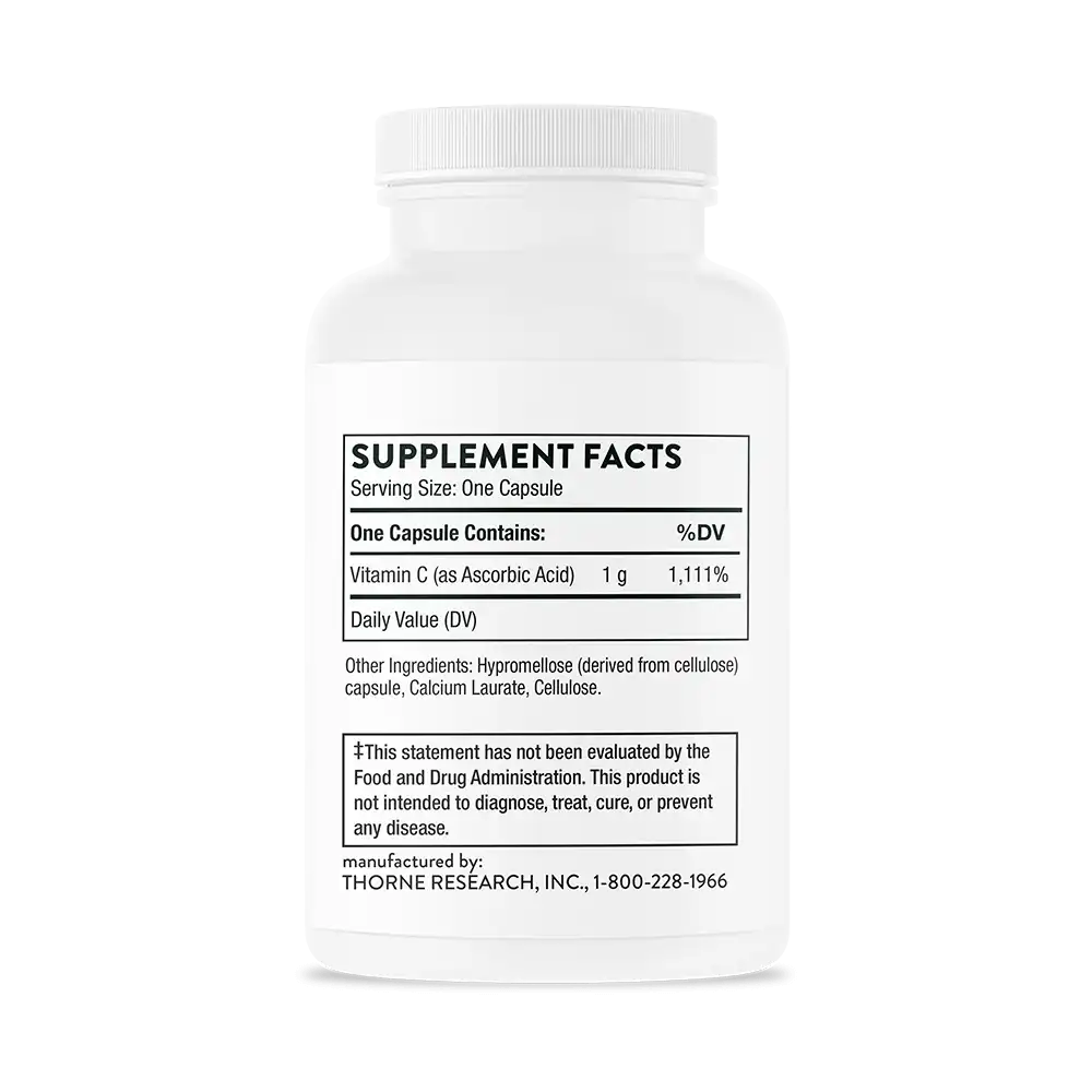 Vitamin C 1,000 mg (formerly Ascorbic Acid)