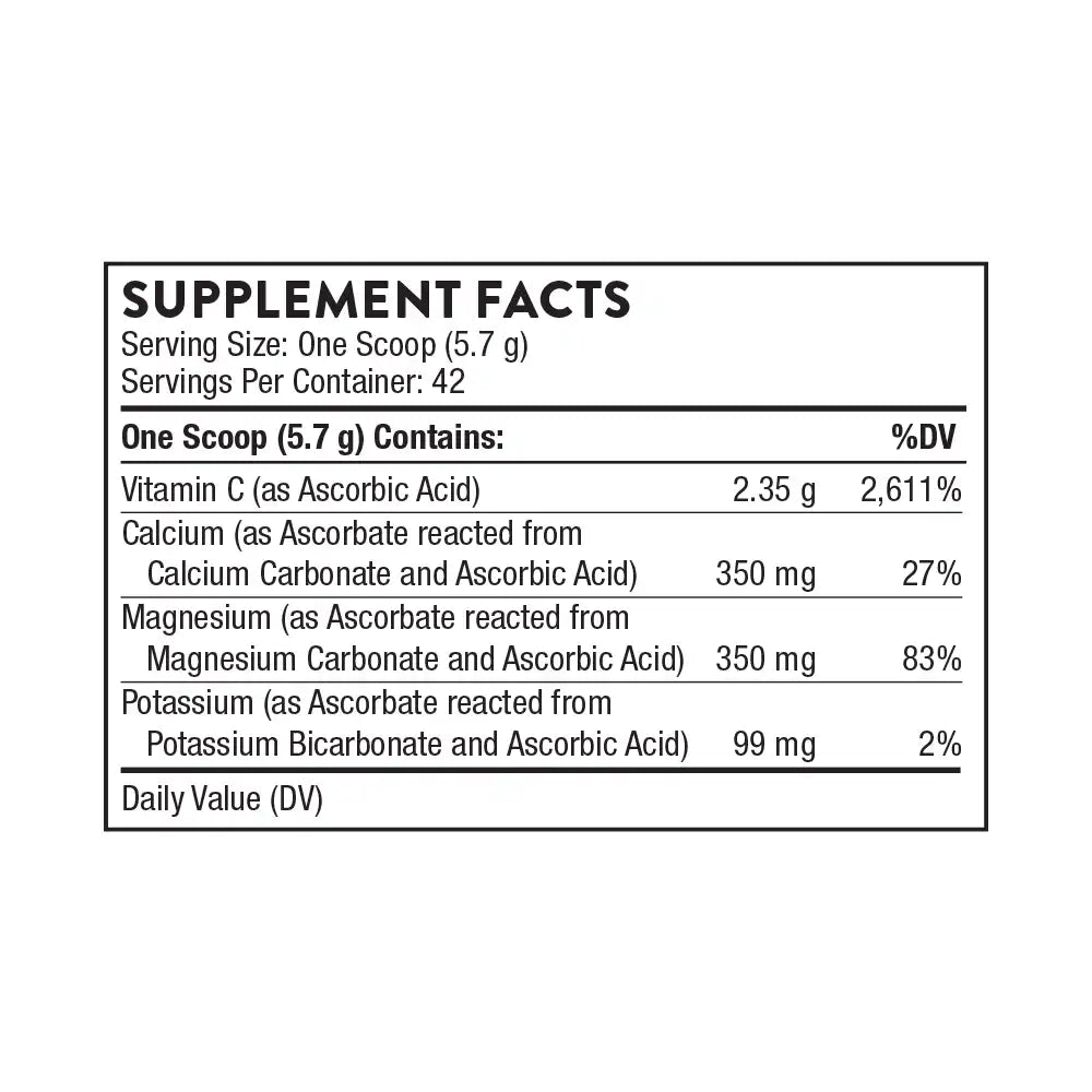 High Potency Vitamin C (formerly Buffered C Powder)