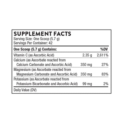 High Potency Vitamin C (formerly Buffered C Powder)