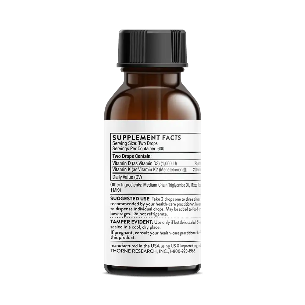 Vitamin D + K2 Liquid