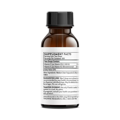 Vitamin D + K2 Liquid