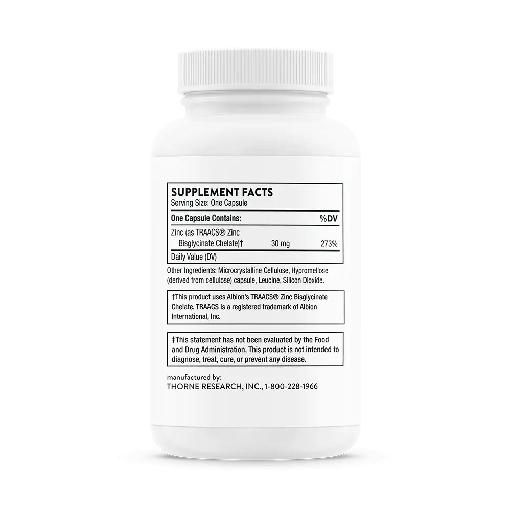 Zinc Bisglycinate 30 mg