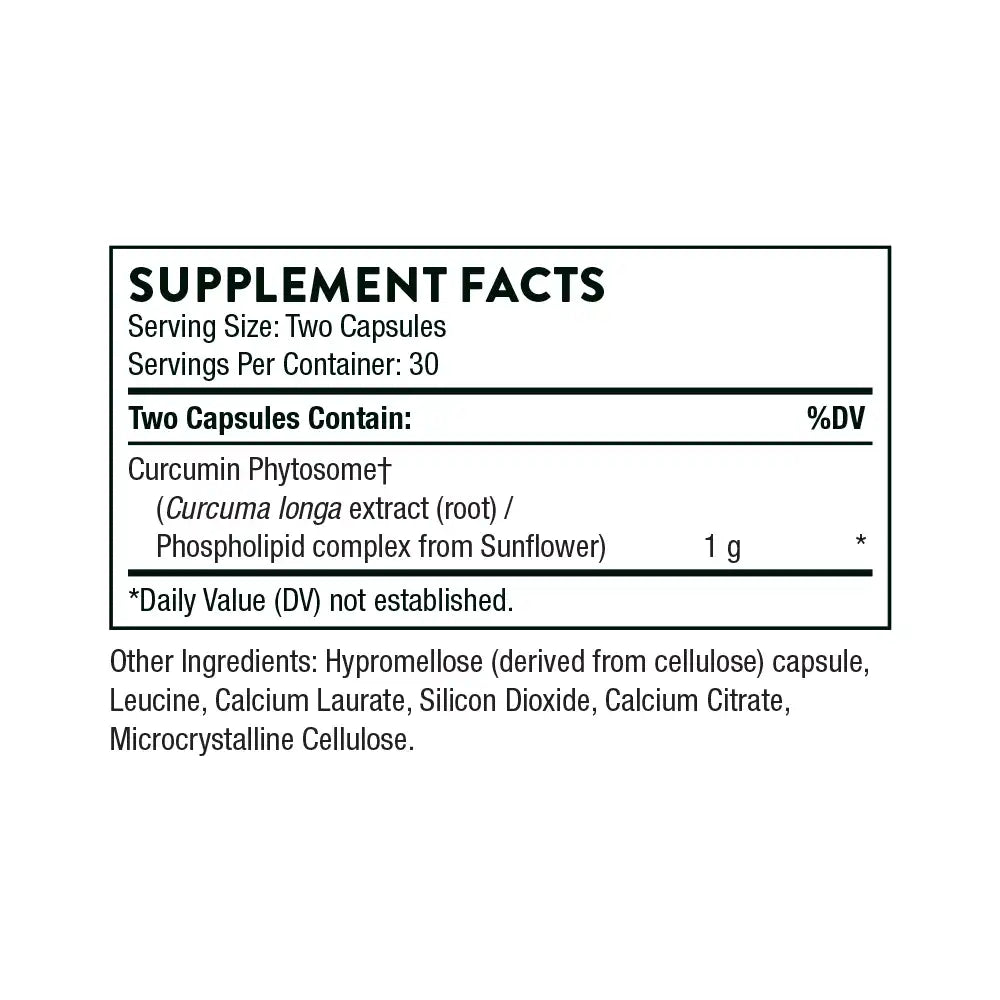 Curcumin Phytosome - 30 Servings