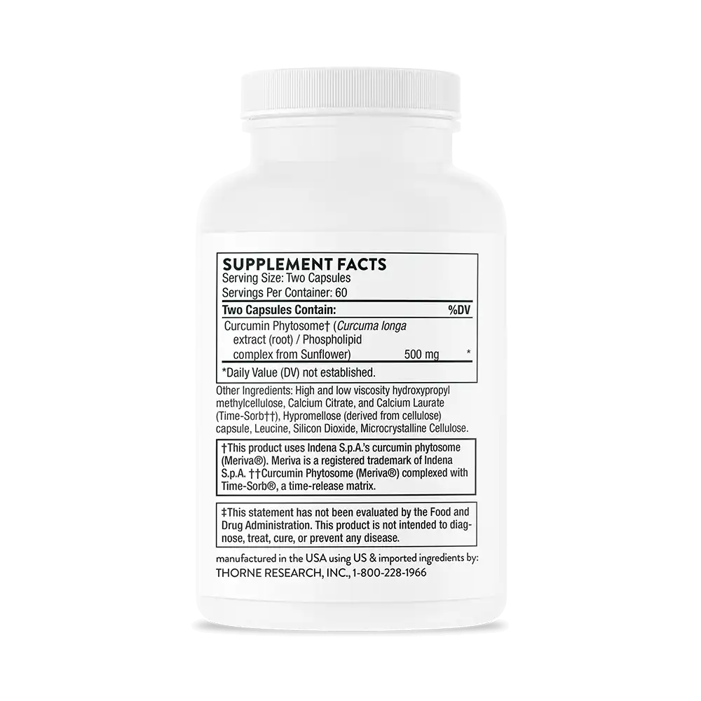 Curcumin Phytosome - Sustained Release