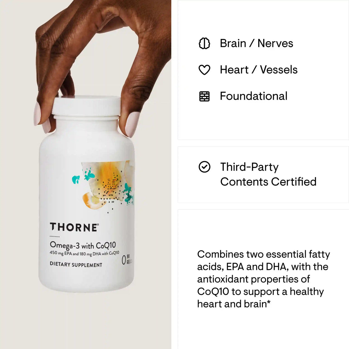 Omega-3 with CoQ10