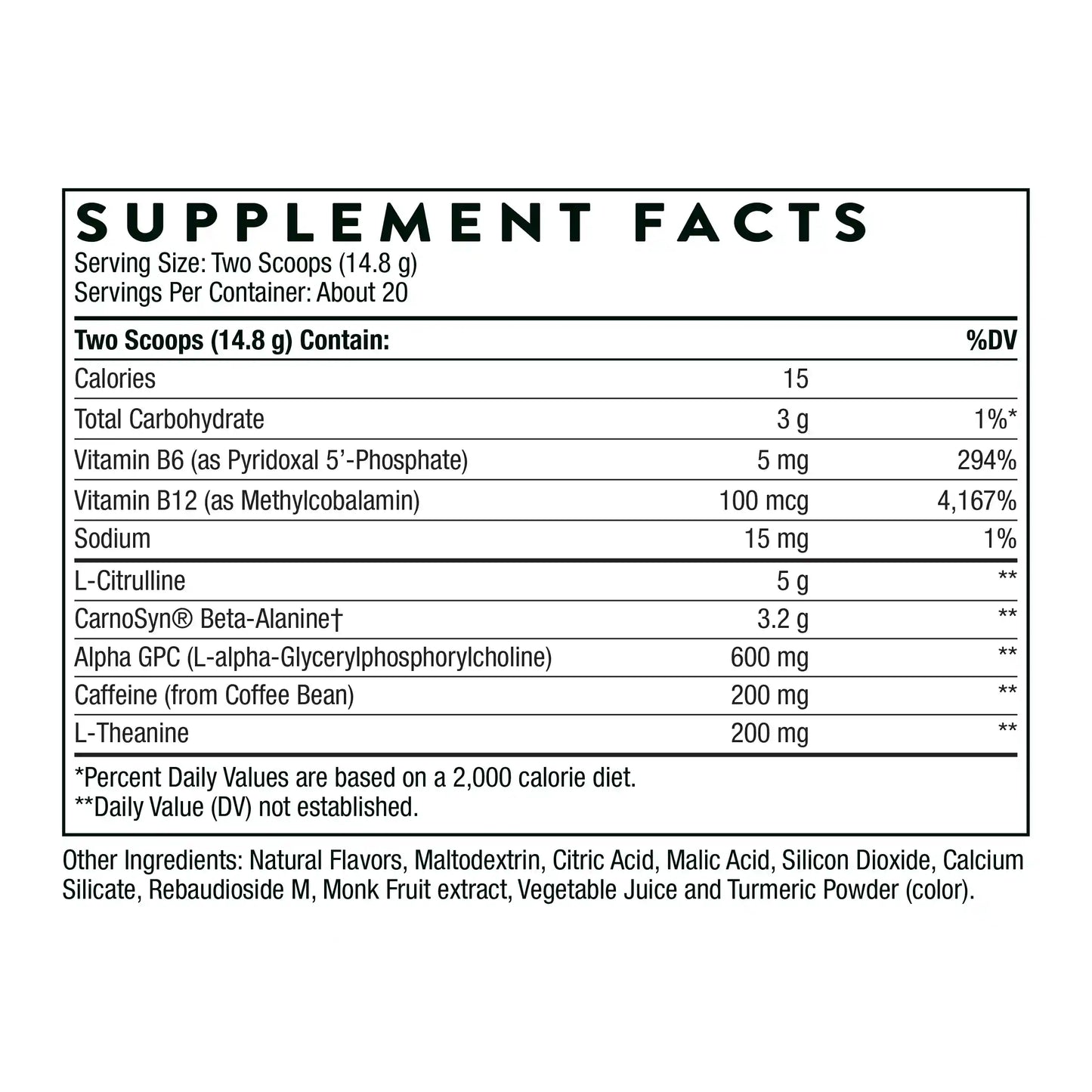 Advanced Pre-Workout