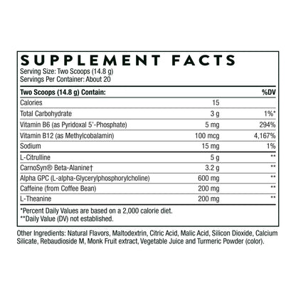 Advanced Pre-Workout